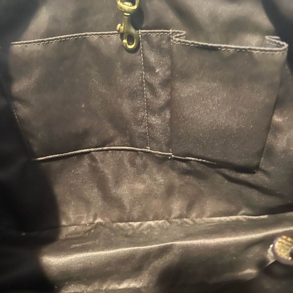 Coach Brown and Tan Signature Tote - Picture 8 of 10